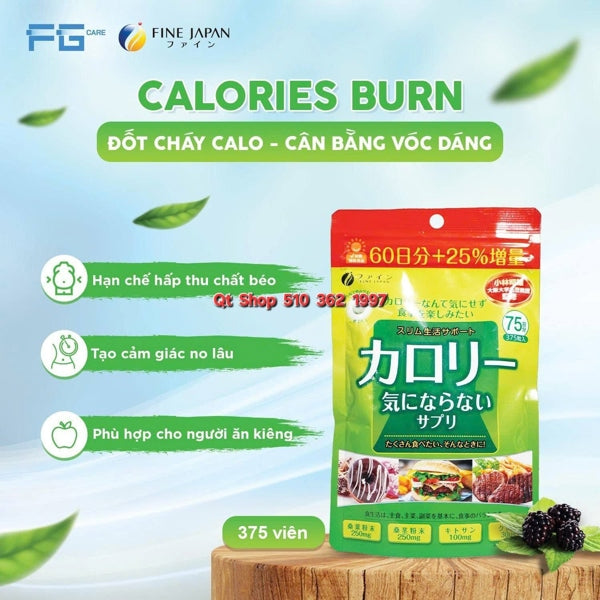 Viên uống giảm Hấp Thụ Calories - 75 ngày - EXP 20290301