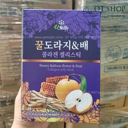 *LM 1* Thạch Lê Collagen Jelly Stick 30ea - EXP 20270220