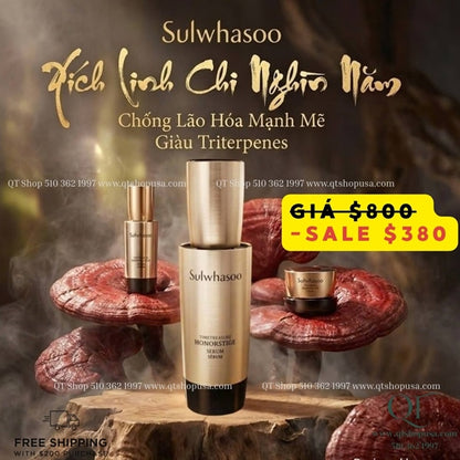 SULWHASOO - Serum Linh Chi Đen Honostige 40ml - 800$ - TẶNG KÈM MINI SERUM VÀ KEM