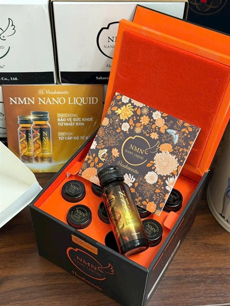 Nước uống NMN NANO Liquid 12000 - Japan - Hộp 12 chai