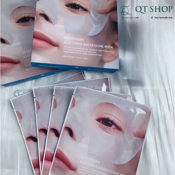 Mask Thạch Meditherapy Blue Water Dome Mask - 4ea - EXP 20280221