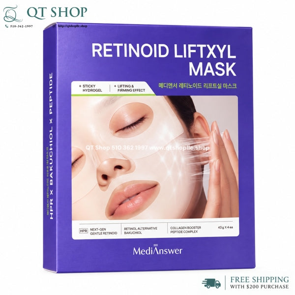 MEDIANSWER - RETINOID LIFTXYL MASK - Mặt Nạ Retinol - 4ea