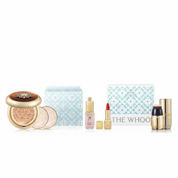 THE WHOO - Cushion Hoa Hiên tông #21 - Tặng 2 lõi - Phiên Bản Giáng Sinh 2025 - EXP 202809