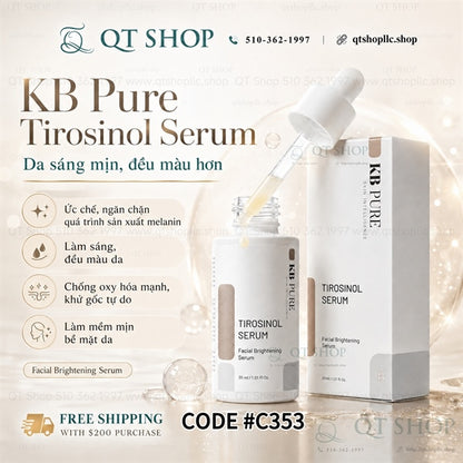 KB PURE - Serum Trắng Da Tirosinol 30ml - EXP 202903