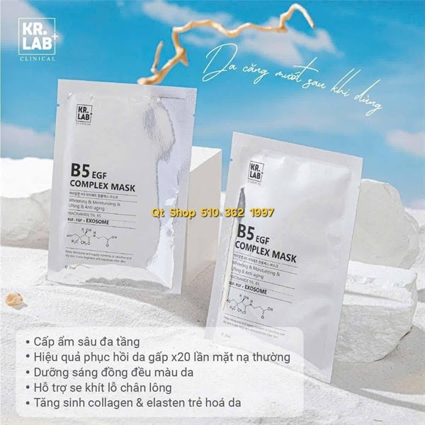 Mask B5 EGF Complex KR.LAB- combo 5 miếng - EXP 202807