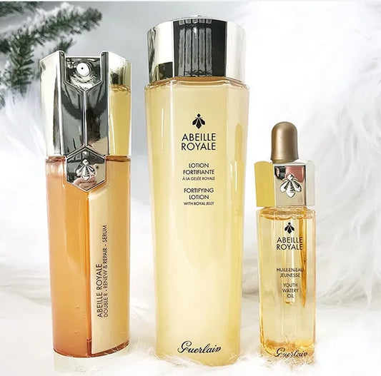Set Dưỡng Da Guerlain Abeille Royale Bestsellers Skincare - 3 Món