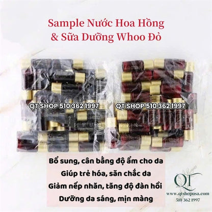 @Sample NHH + Sữa Dưỡng Whoo Đỏ - 30eax2 - EXP 2028