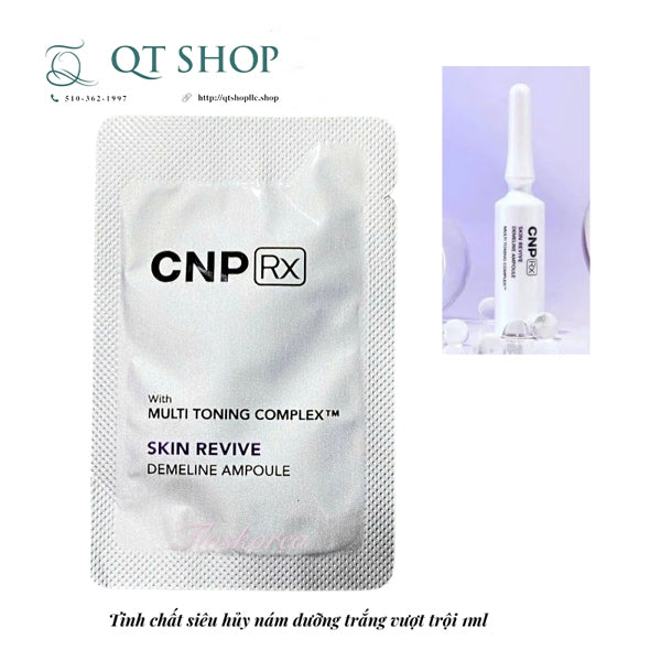 @ CNP - Sample Serum Skin Revive Trắng Da Multi Toning Complex - 120 gói x 1ml - EXP 202708