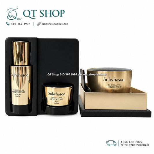 SULWHASOO - Timetreasure Honorstige Cream Kem Linh Chi Đen Full Size - 800$ - TẶNG KÈM MINI SERUM & KEM - EXP 202807