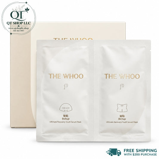 THE WHOO BICHUP - Mặt Nạ Bichop Ultimate Recovery Youth Serum Mask - LẺ 1 MIẾNG (Hàng Store)