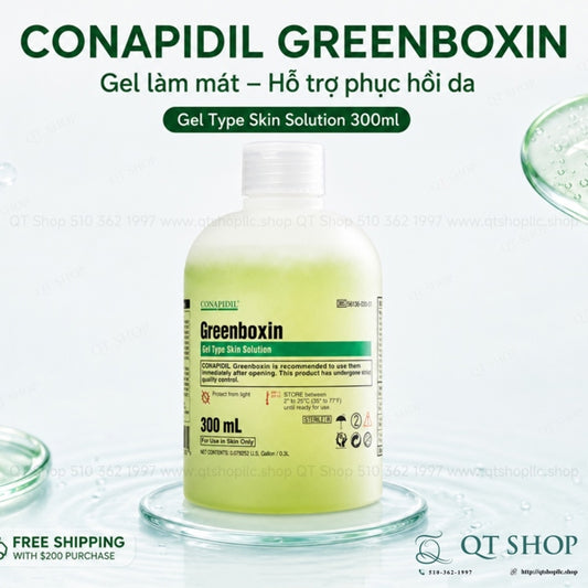 Pharmesthetics- CONAPIDIL Greenboxin Gel Type Skin Solution 300ml