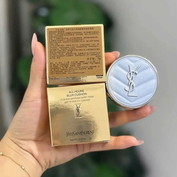 YSL - Mini Cushion All Hours Blur ( Màu Xanh) - 5g - EXP 20271015