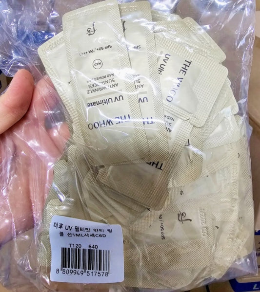 KCN Whoo Vàng Anti Wrinkle Mới - Sample - 120 gói - EXP 202903