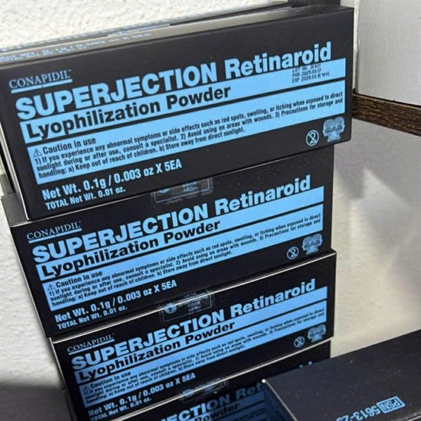 Pharmesthetics - CONAPIDIL Superjection Retinaroid Lyophilization Powder 5ea - Giúp làm mờ các vết nám, tàn nhang và cải thiện tông màu da