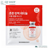 COMBO 5 miếng - Mặt Nạ MÀU ĐỎ - Firming Lift Retinol Wrinkle Care Ampoule Mask