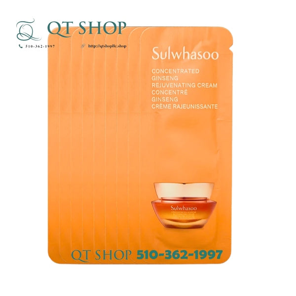 SULWHASOO - Sample KEM Sulwhasoo Nhân Sâm - 12 gói x 1ml - EXP 202.01