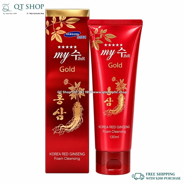 MY GOLD - SRM Hồng Sâm Nội Địa Hàn 130ml - EXP 202812