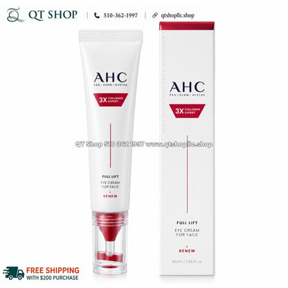 AHC - Kem Mắt Đỏ 3X Collagen Expert Full Lift Eye Cream For Face - 40ml - EXP 202904