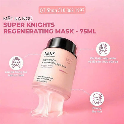Mask Ngủ - Mặt Nạ Ngủ Belif - Màu Hồng - Chống lão hóa EXP 20270411