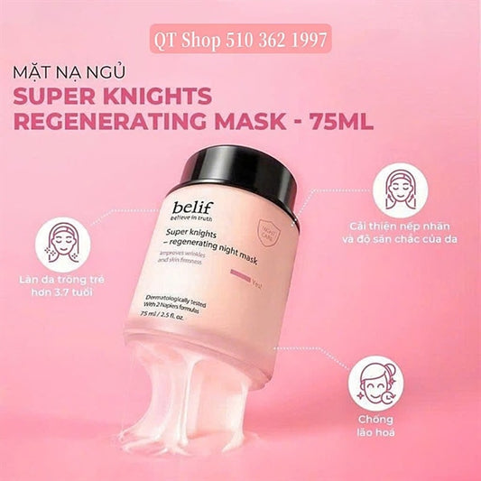 Mask Ngủ - Mặt Nạ Ngủ Belif - Màu Hồng - Chống lão hóa EXP 20270411