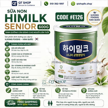 ILDONG - *LM 2* - Sữa Non Dinh Dưỡng Người Lớn - 600gr - Màu Xanh Lá ( ít đường) - Exp 2027.10