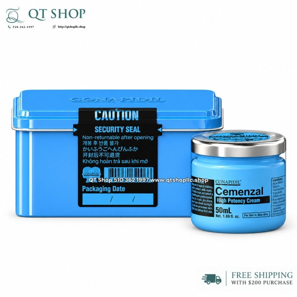 Pharmesthetics - CONAPIDIL Cemenzal High Potency Cream - Kem Tái Định Vị (Ban Đêm) 50g - EXP 202812