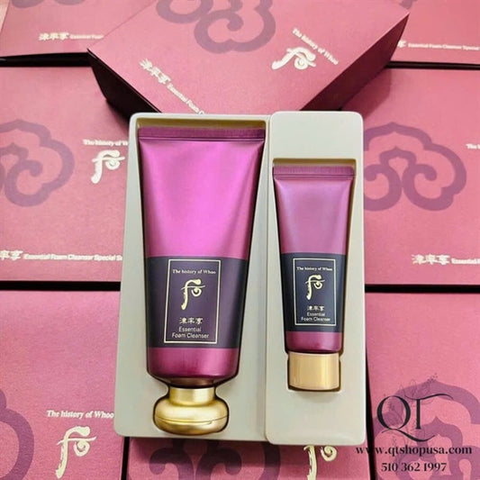 SRM Whoo Đỏ 180ml + 40ml - 45$ - EXP 202902