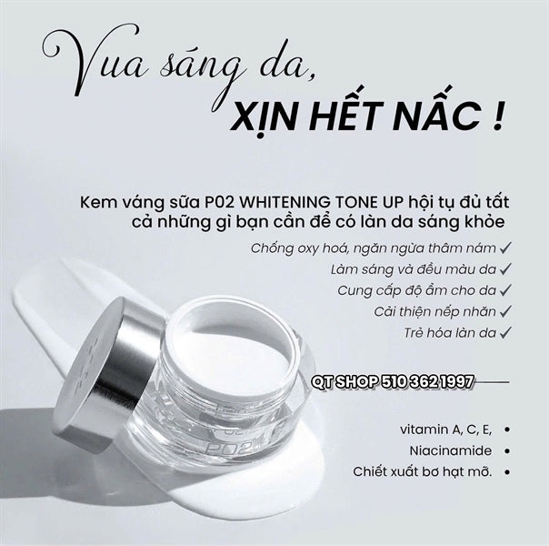 Kem Ngày Nâng Tông PO2 Váng Sữa - EXP 202810