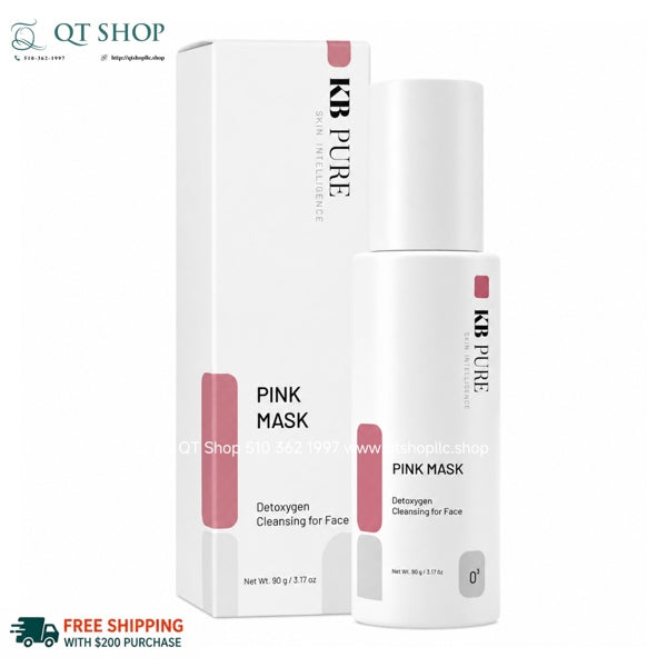 KB PURE - Pink Mask Detoxygen Cleansing for Face MỚI - 90g