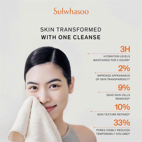 Sulwhasoo - Mini SRM Thông Đỏ New 40g THE ULTIMATE S ENRICHED CLEANSING FOAM - EXP 202809