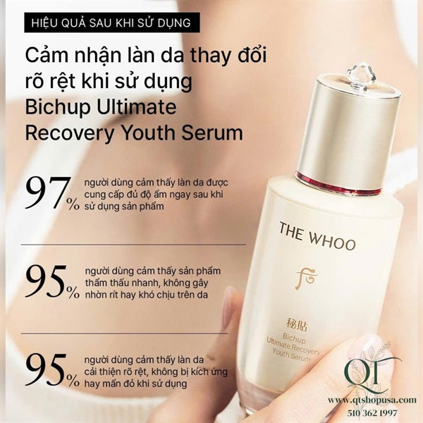 THE WHOO BICHUP - Set Serum Bichop Mới 50 ml tặng 20ml - Thế hệ thứ 4 - EXP 2029