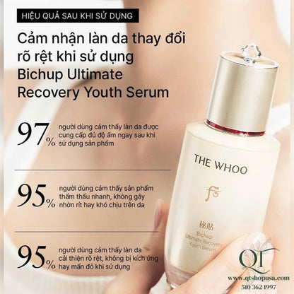 THE WHOO BICHUP - Set Serum Bichop Mới 50 ml tặng 20ml - Thế hệ thứ 4 - EXP 2029