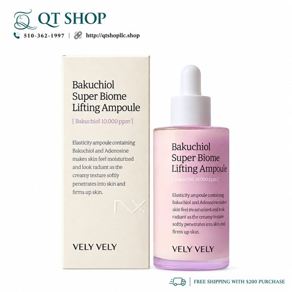 VELY VELY - Serum Bakuchiol Super Biome Lifting Ampoule 100ml - EXP 20280318