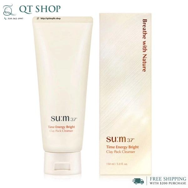 SUM37 - SRM Đất Sét Sum37 Time Energy Bright Clay Pack Cleanser - 150 ml
