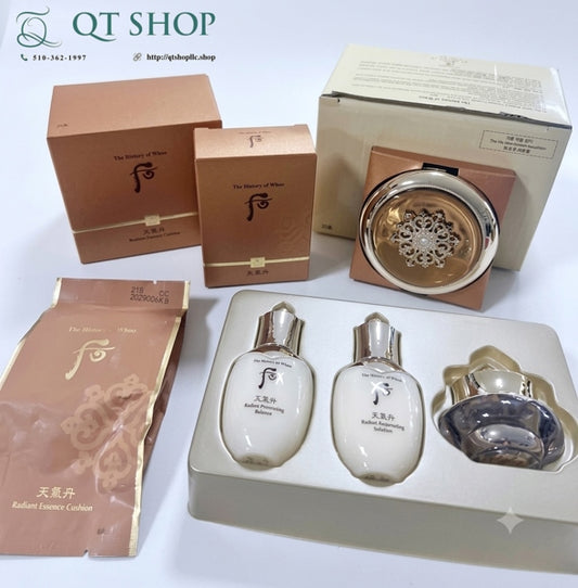THE WHOO - Phấn Cushion Hoa Hiên - Tone 21 kèm set quà