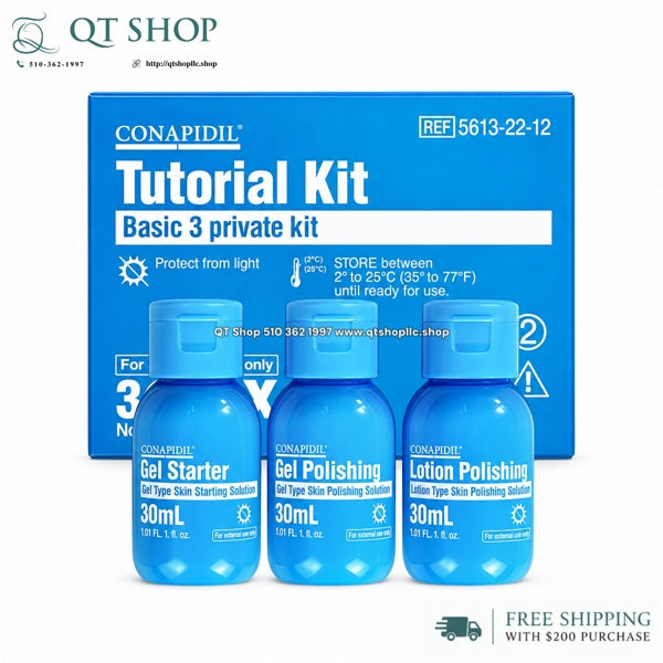 Pharmesthetics CONAPIDIL - Mini Tutorial Kit Basic 3 private kit - 30mlx3