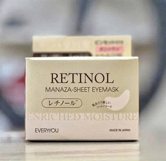 Mặt Nạ Mắt Retinol Eye Mask - JP - MÀU VÀNG - 120 miếng