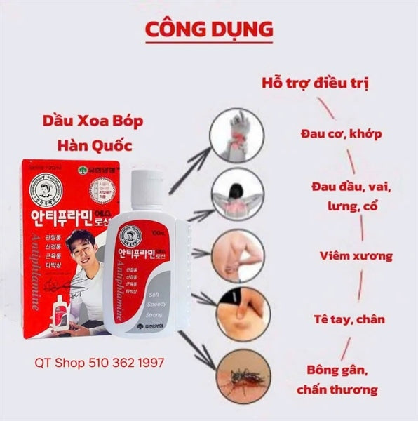 Dầu Nóng HQ 100ml - EXP 202903