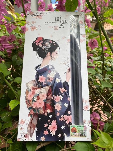 Set 10 Đôi Đũa Kháng Khuẩn Nezumi Japan