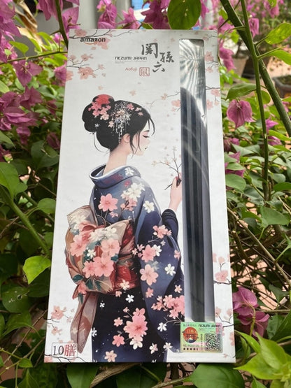 Set 10 Đôi Đũa Kháng Khuẩn Nezumi Japan