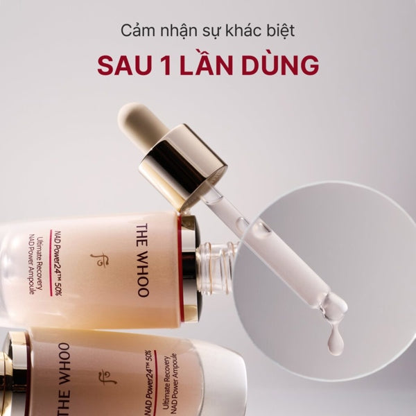 THE WHOO BICHUP - Bichop Ultimate Recovery NAD Power Ampoule 30ml - EXP 202809