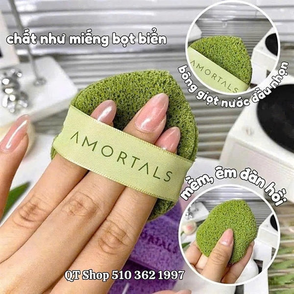 LIMIT 5 - Set 3 miếng bọt Rửa Mặt AMORTALS