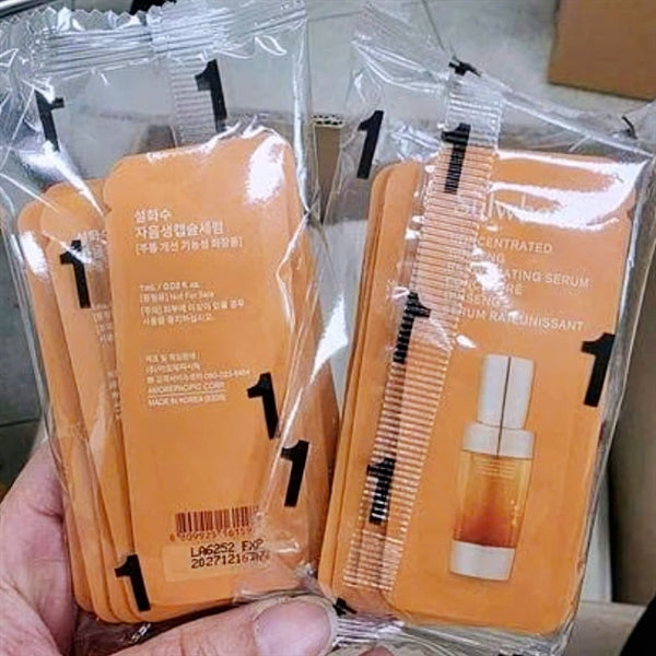 SULWHASOO - Sample Tinh Chất Nhân Sâm Sulwhasoo - 12 gói x 1ml - EXP 202802