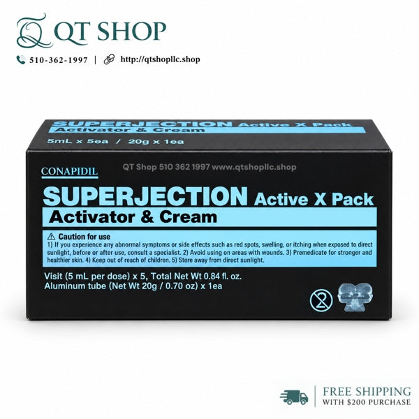 Pharmesthetics - CONAPIDIL SUPERJECTION Active X Pack Activator & Cream - 5mlx5ea/ 20gx1ea