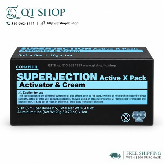 Pharmesthetics - CONAPIDIL SUPERJECTION Active X Pack Activator & Cream - 5mlx5ea/ 20gx1ea
