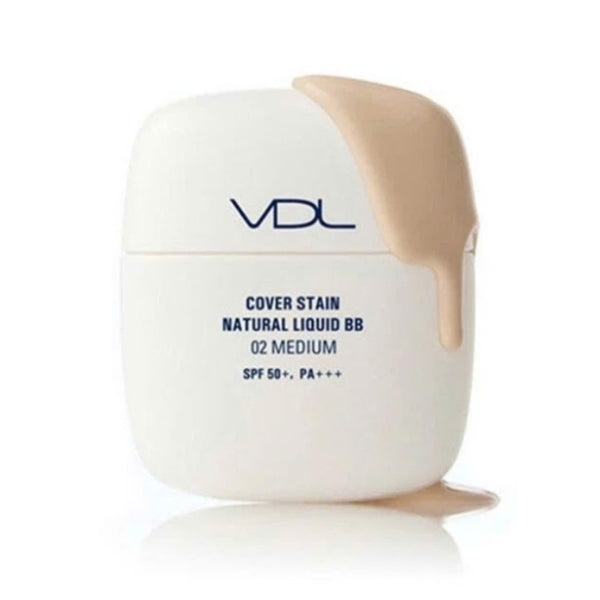 VDL Cover Stain Natural Liquid BB SPF50+ PA+++ 50ml - Tông số 2 - Date 03/2027