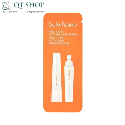 SULWHASOO - Sample Serum Mắt First Care Activating Eye Serum - 12ea - EXP 202904