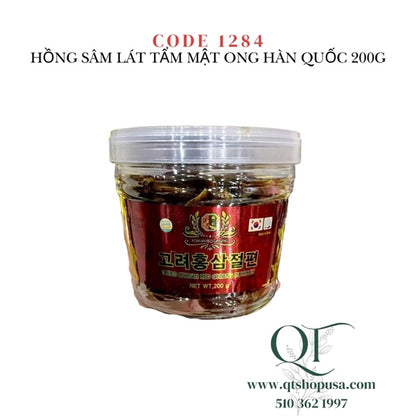Hồng sâm lát tẩm mật ong Hàn Quốc 200g - EXP 202905