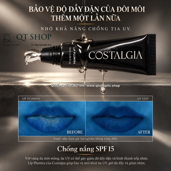 COSTALGIA - Dưỡng Môi Lip Plumira SPF 15 Volufiline Premium Lip Care - 10ml
