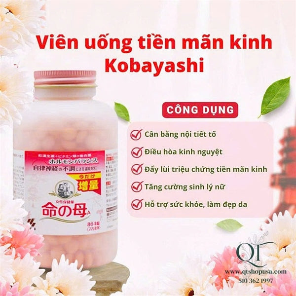 Viên Uống Nội Tiết Tố - JP - 840 viên - EXP 202710
